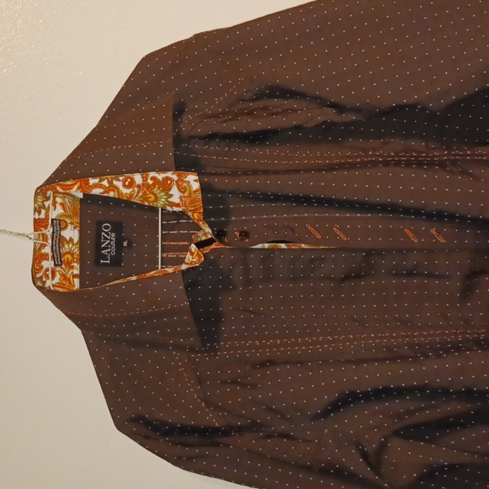 Lanzo Couture Shirt X-Large Men